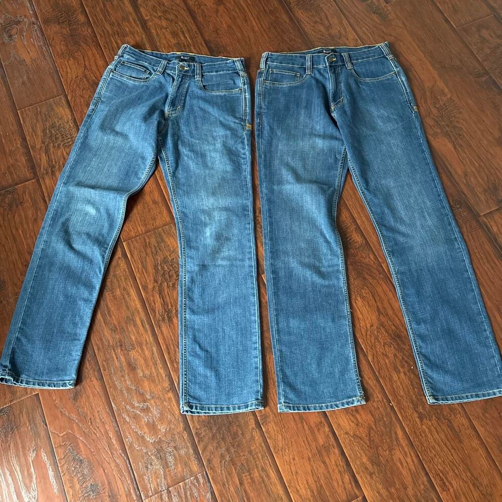 511-tactical Men's Blue and Navy Jeans